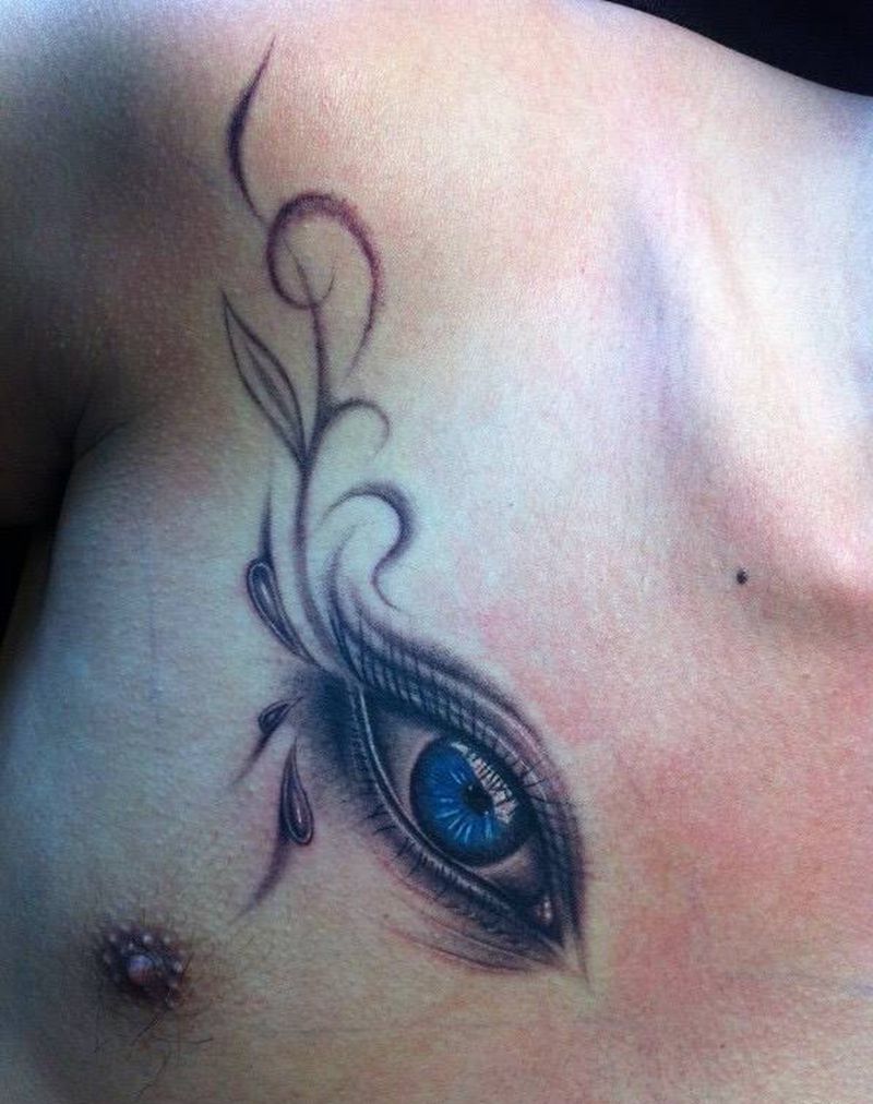 眼睛纹身图片