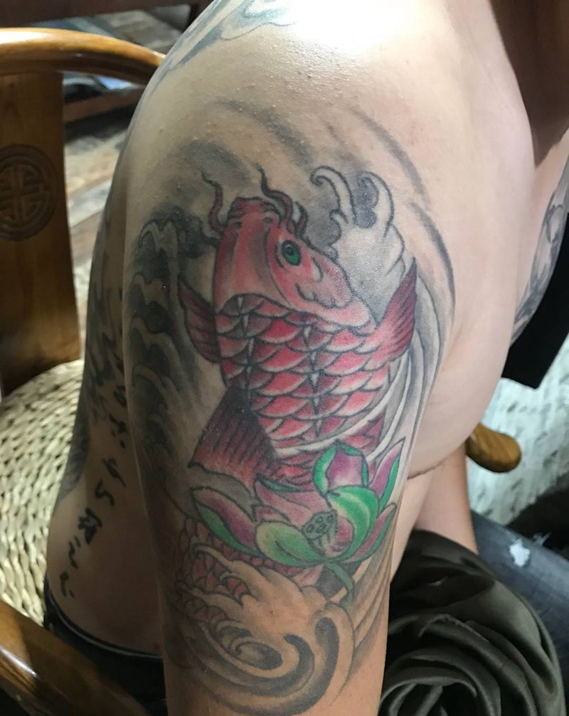 修改鱼纹身图片