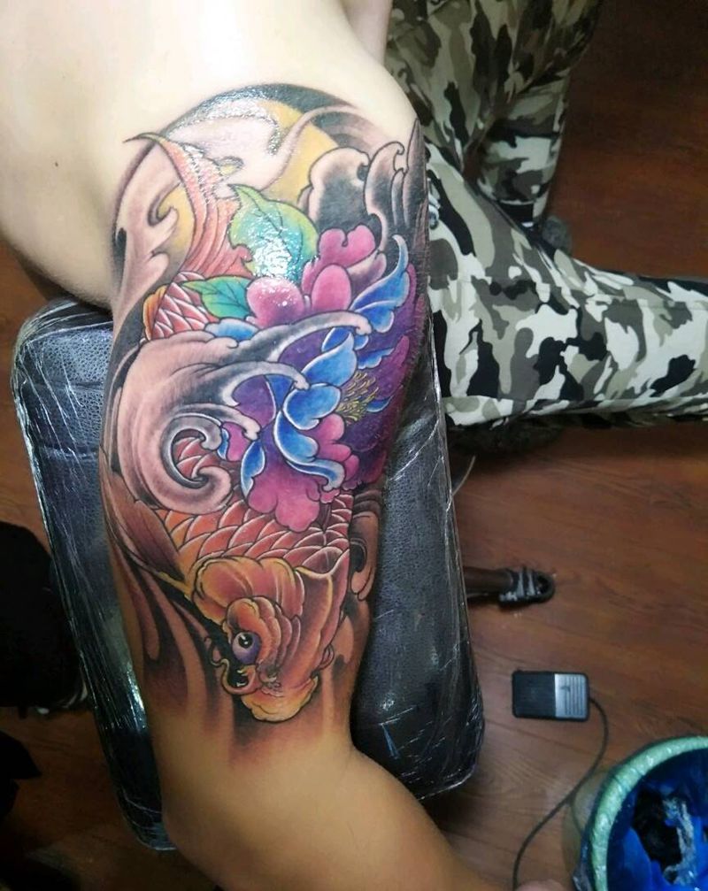 遮盖大蝎子纹身图片