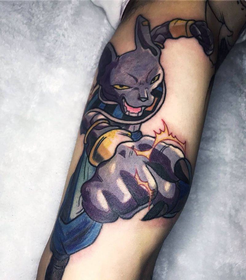 比鲁斯纹身图片_New School纹身图案