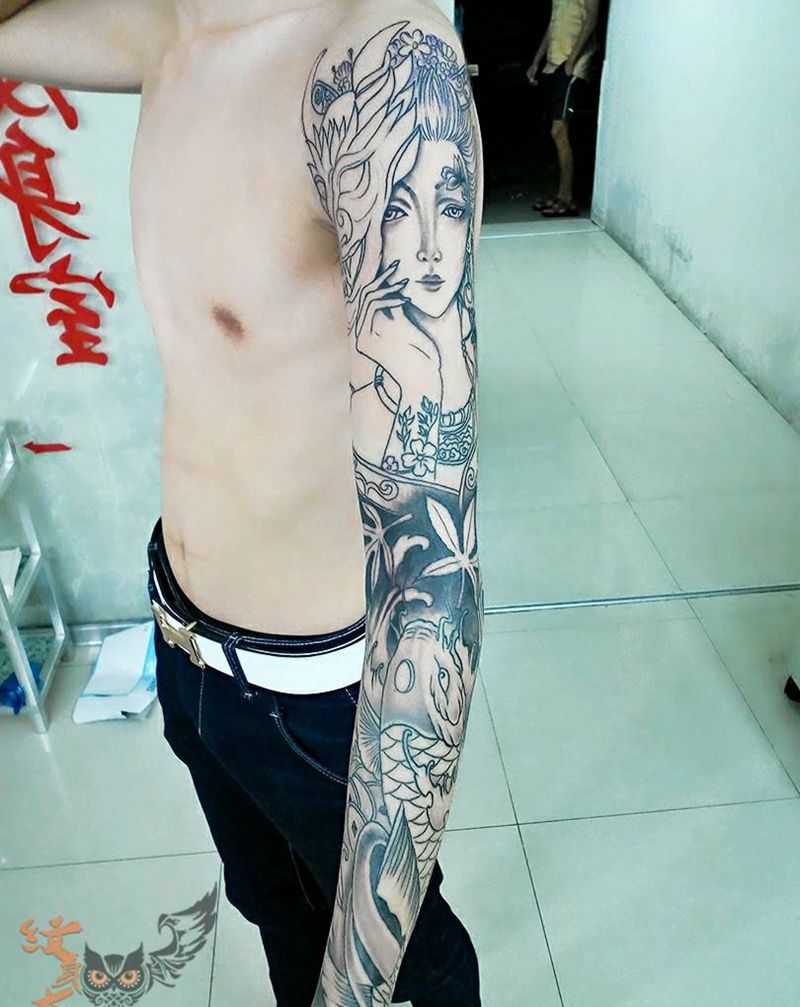 部分作品纹身图片