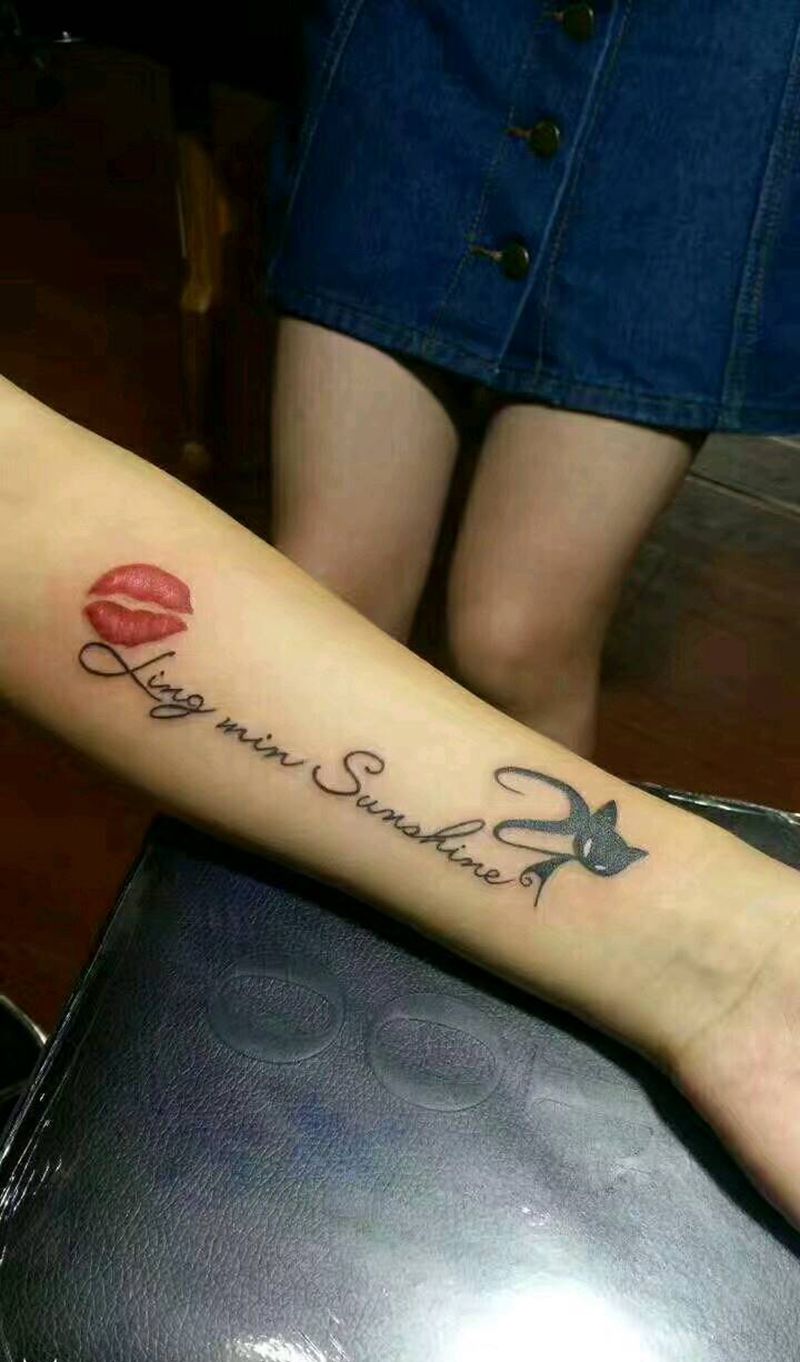 个性情侣小图纹身图片