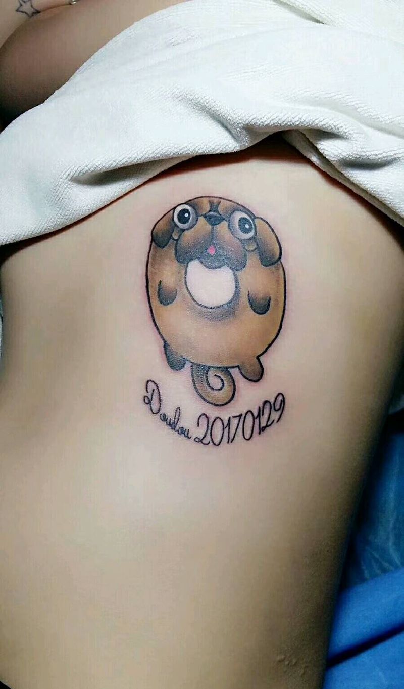 卡通人物纹身图片