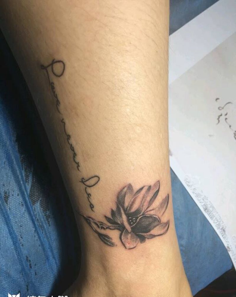 小花花纹身图片