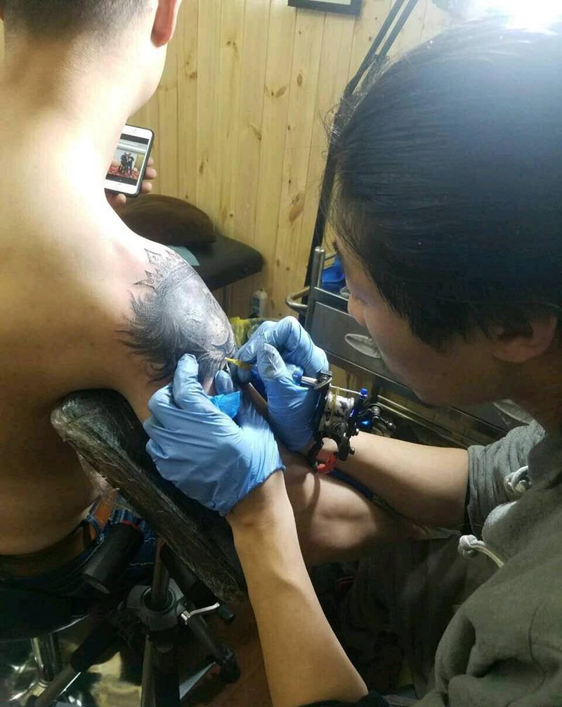 狮子王纹身图片