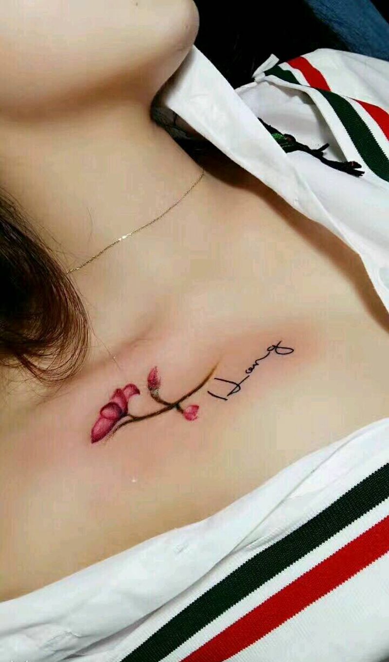 小清新纹身图片