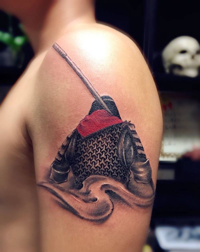 大臂 至尊宝纹身图片