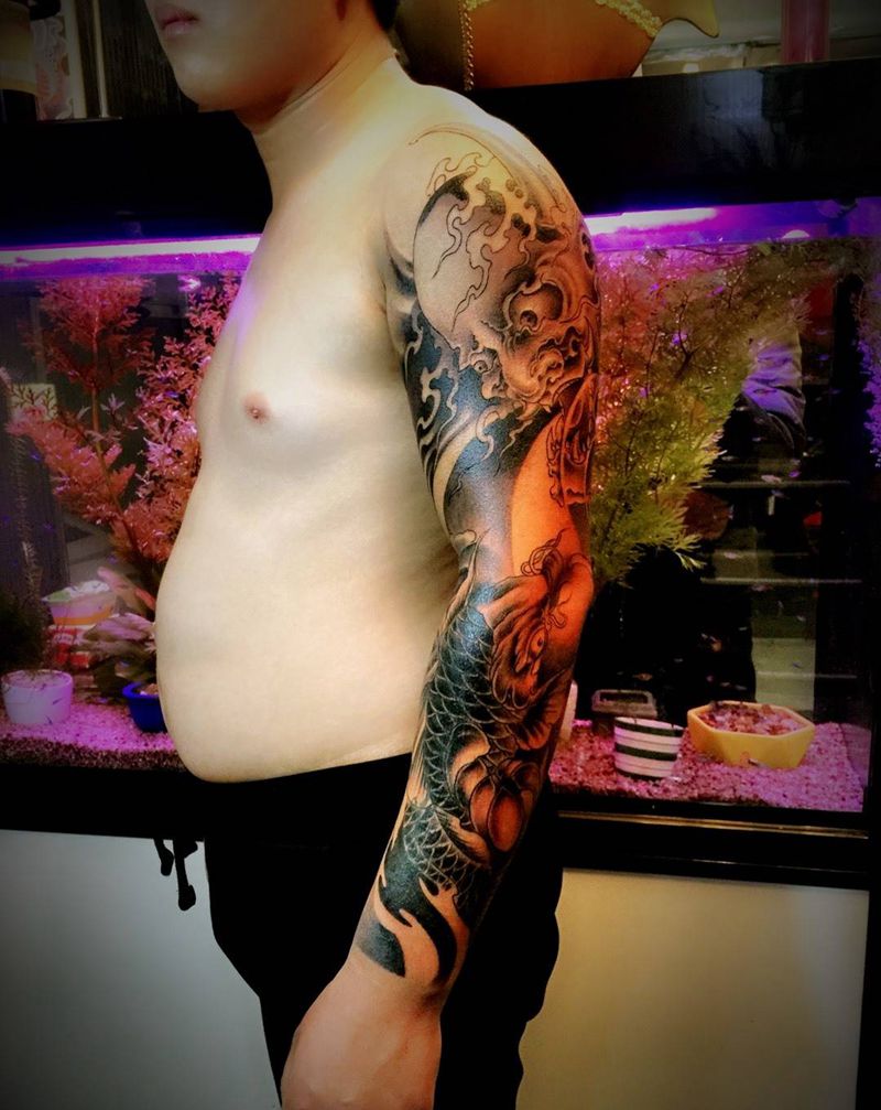 遮盖后 遮盖前纹身图片