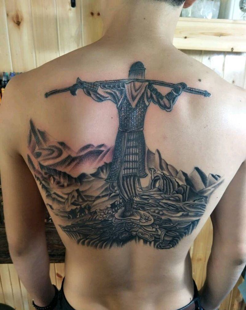 大话西游纹身图片