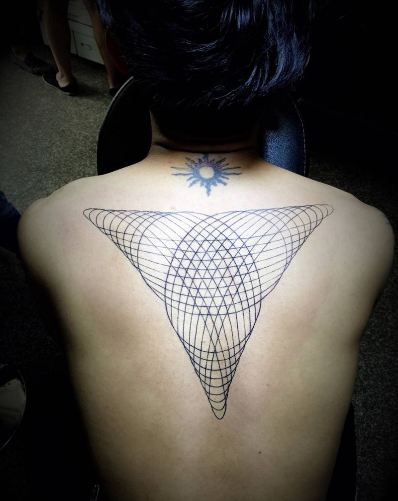几何图形纹身图片
