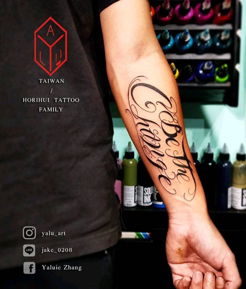 花字體纹身图片