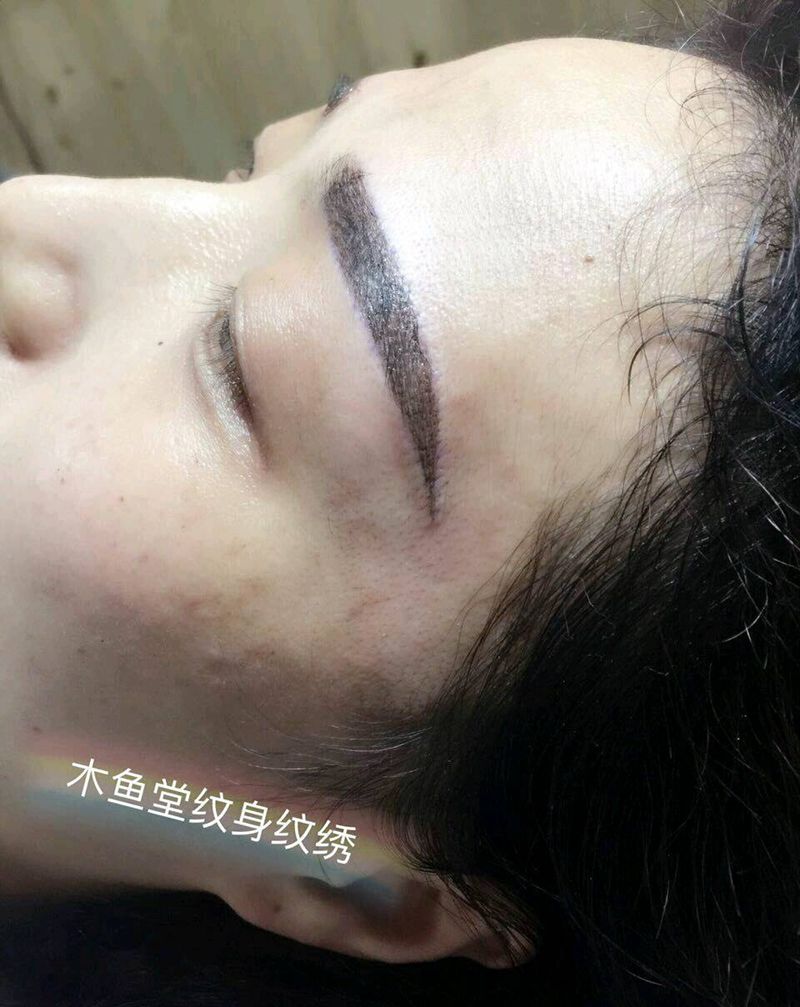 纹眉呀纹身图片