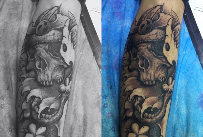 盖图纹身图片