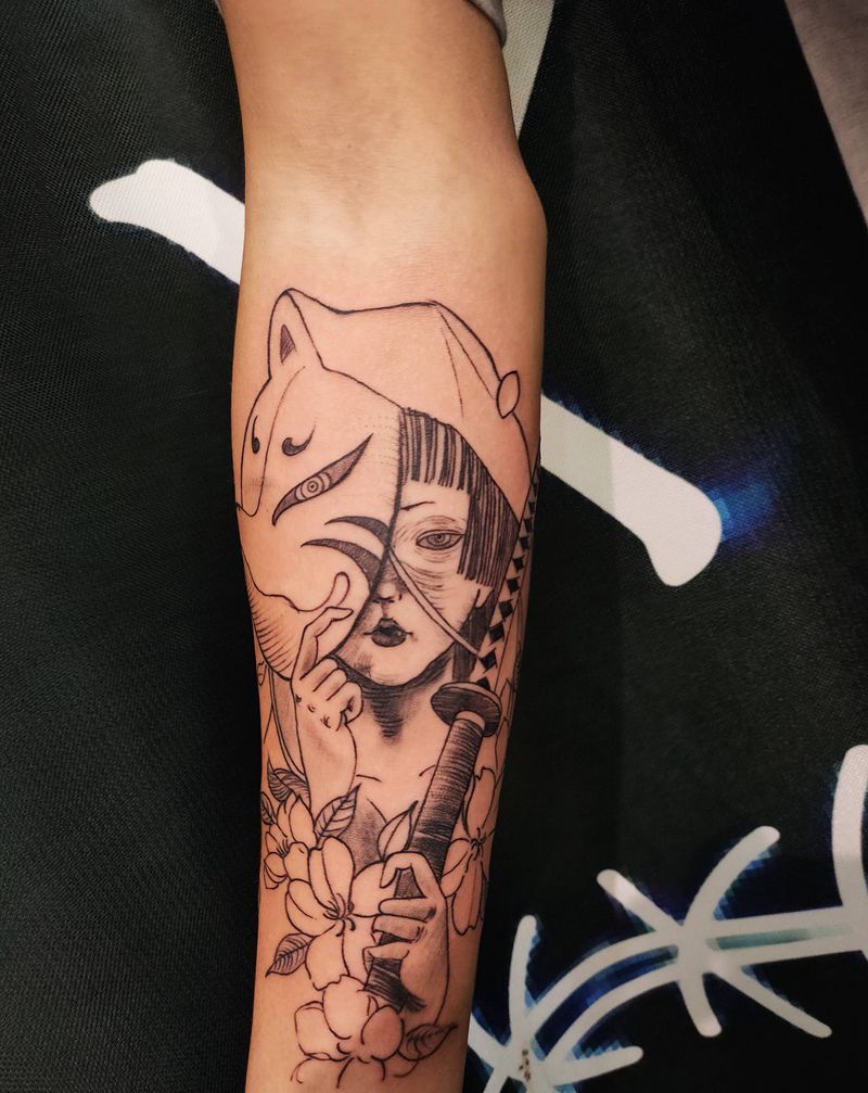 小臂纹身图片_手臂纹身图案