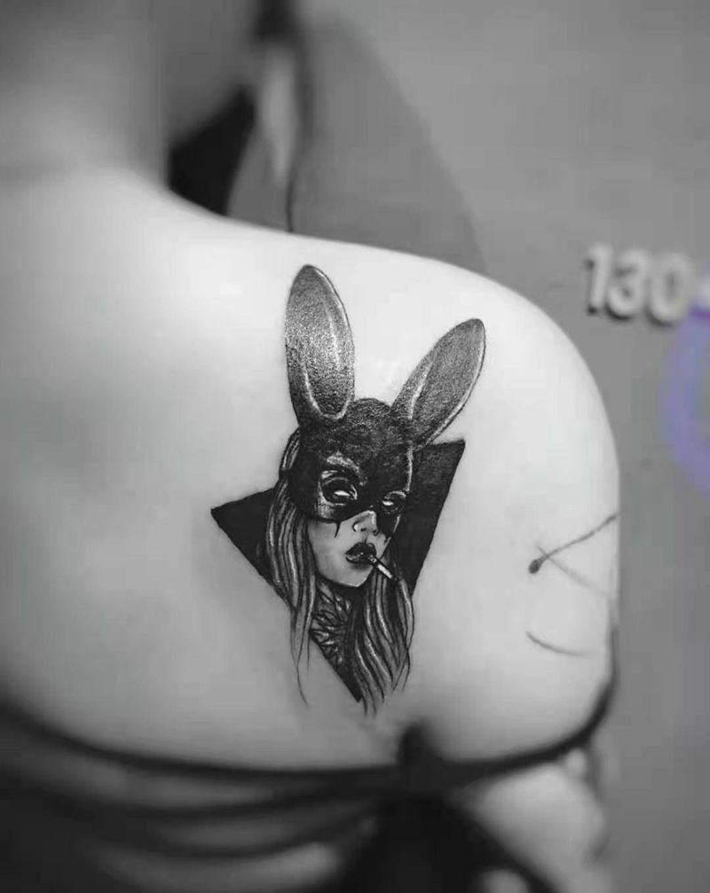 小遮盖纹身图片_背部纹身图案