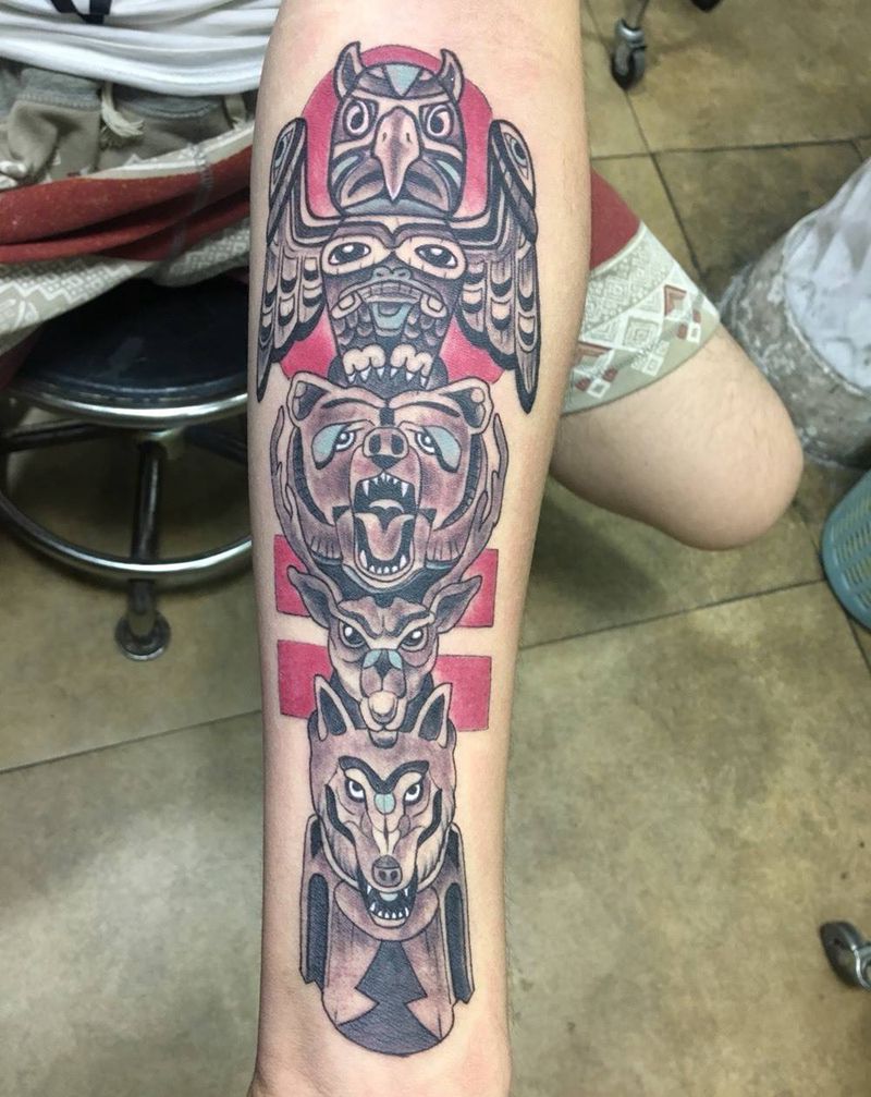 玛雅图腾纹身图片