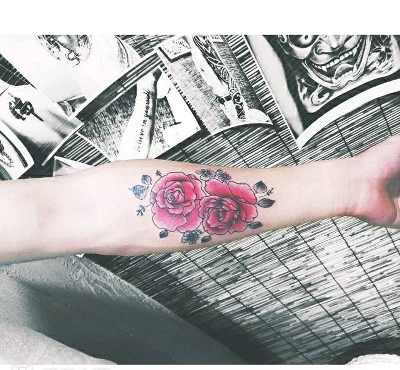 小清新纹身图片