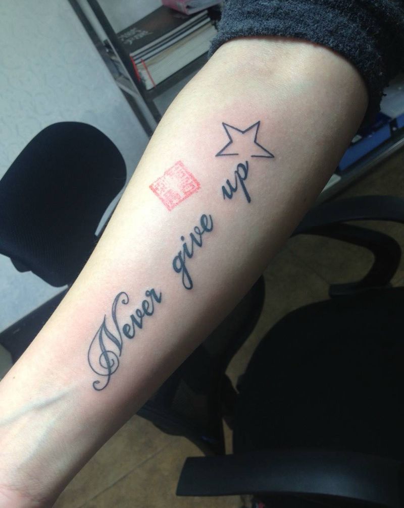 小清新纹身图片