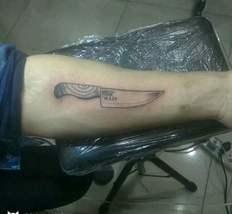 今日小作纹身图片