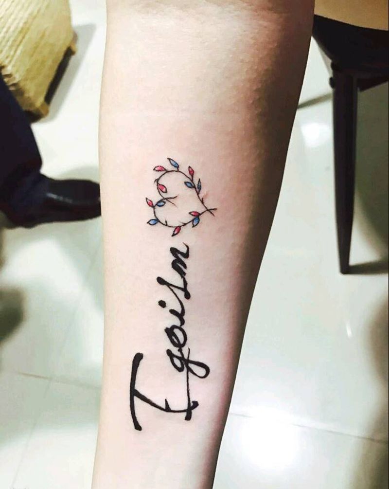 小清新纹身图片