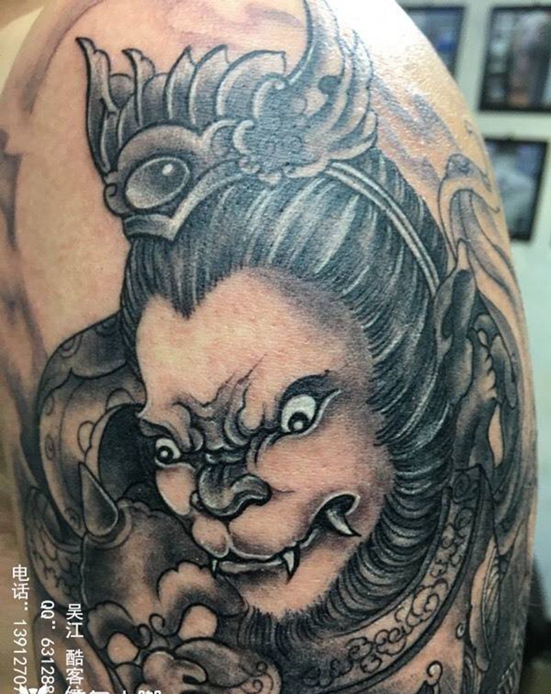 孙悟空纹身图案纹身图片