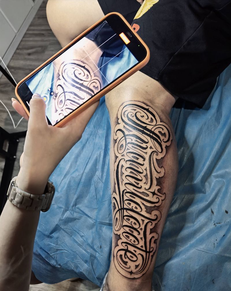 奇卡诺纹身图片_手臂腿部Old SchoolNew School纹身图案