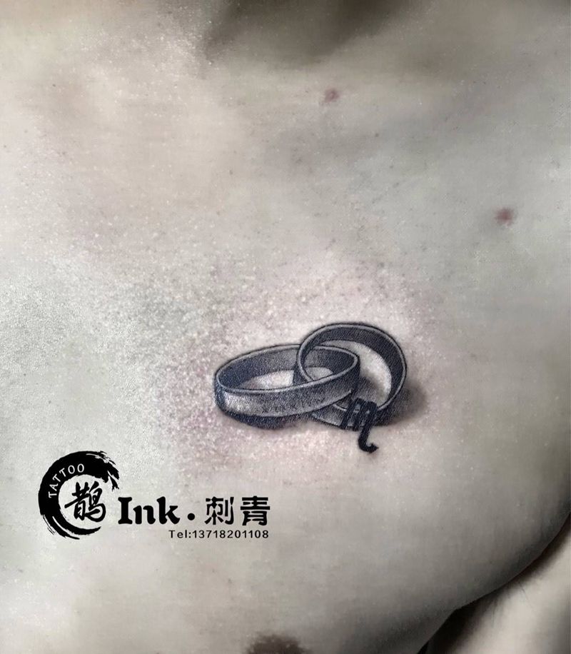 戒指纹身图片