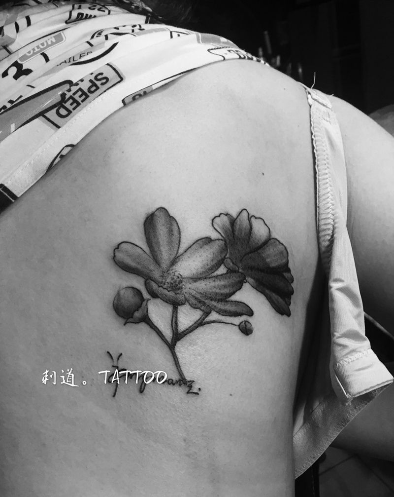 胎记遮盖纹身图片