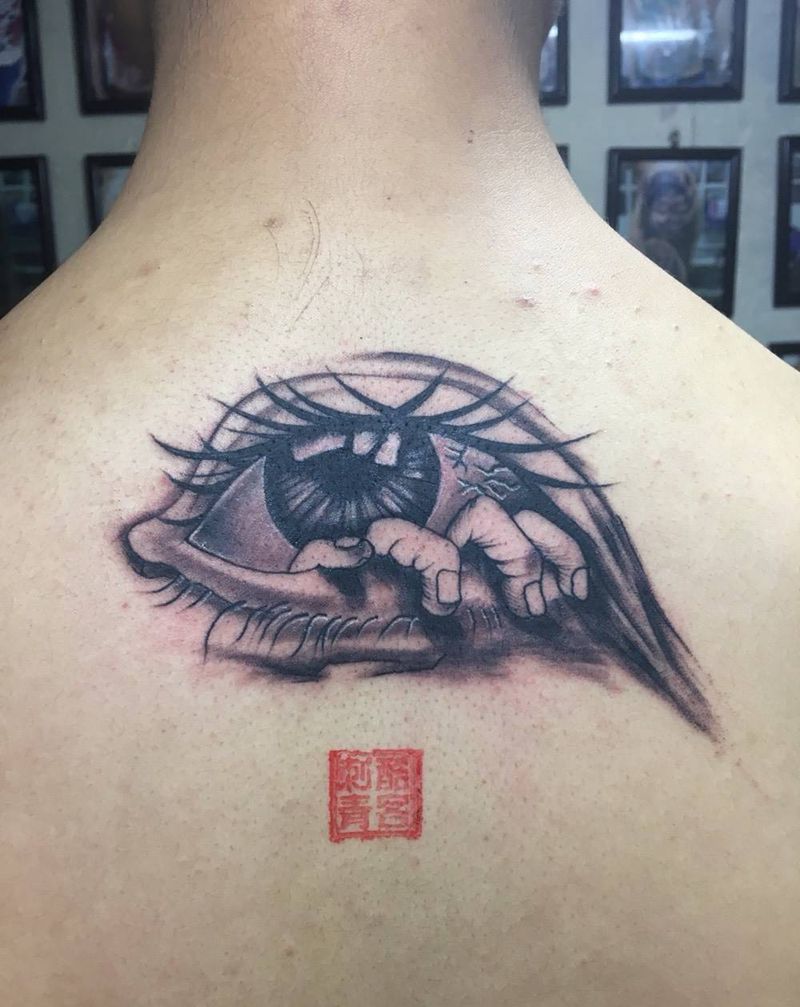 眼睛纹身图案纹身图片