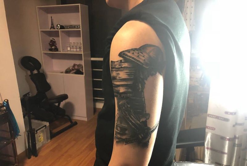手臂纹身图片