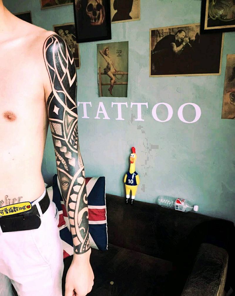 玛雅图腾纹身图片