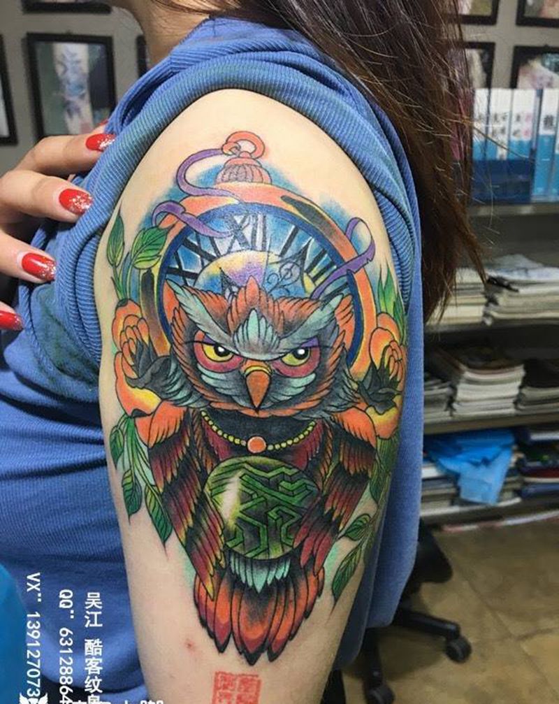 日常小作纹身图片