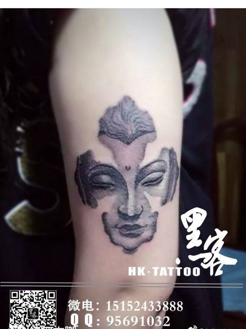 佛头纹身纹身图片