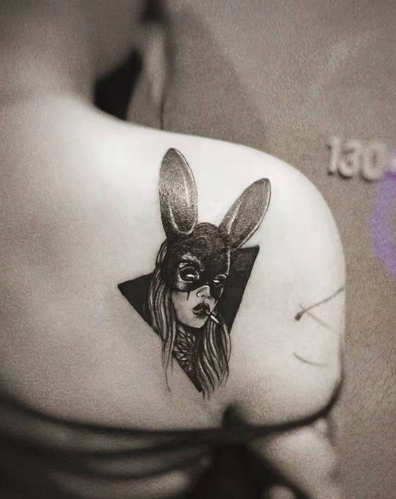 遮盖纹身图片_背部纹身图案