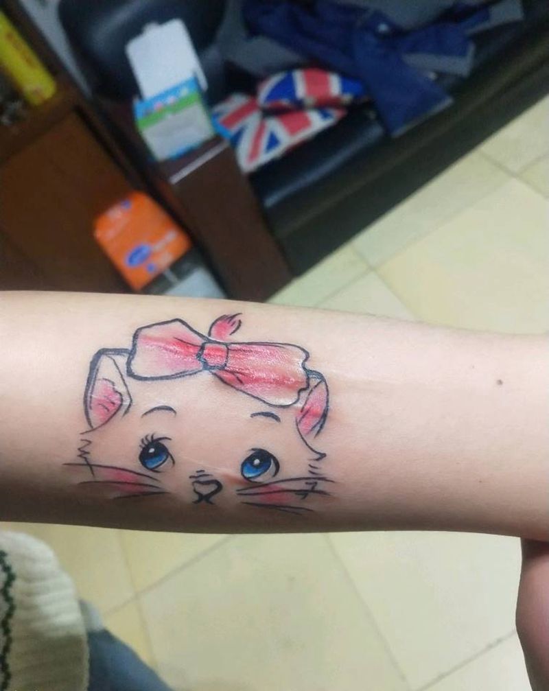 遮盖疤痕纹身图片_水彩纹身图案