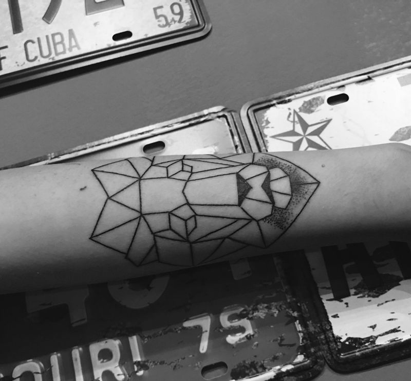 未完成纹身图片