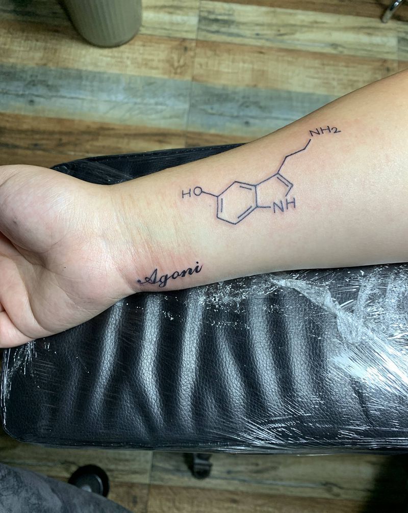 小清新纹身图片_手臂纹身图案