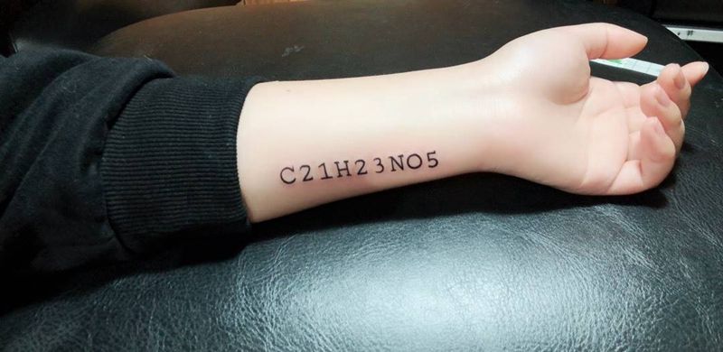 小清新纹身图片