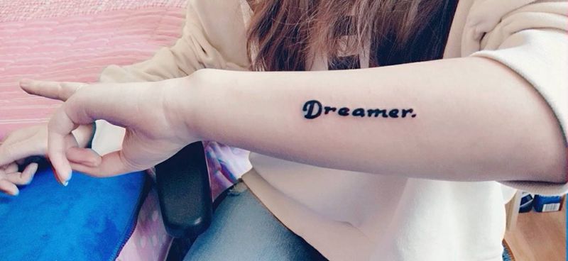 英文字母纹身图片