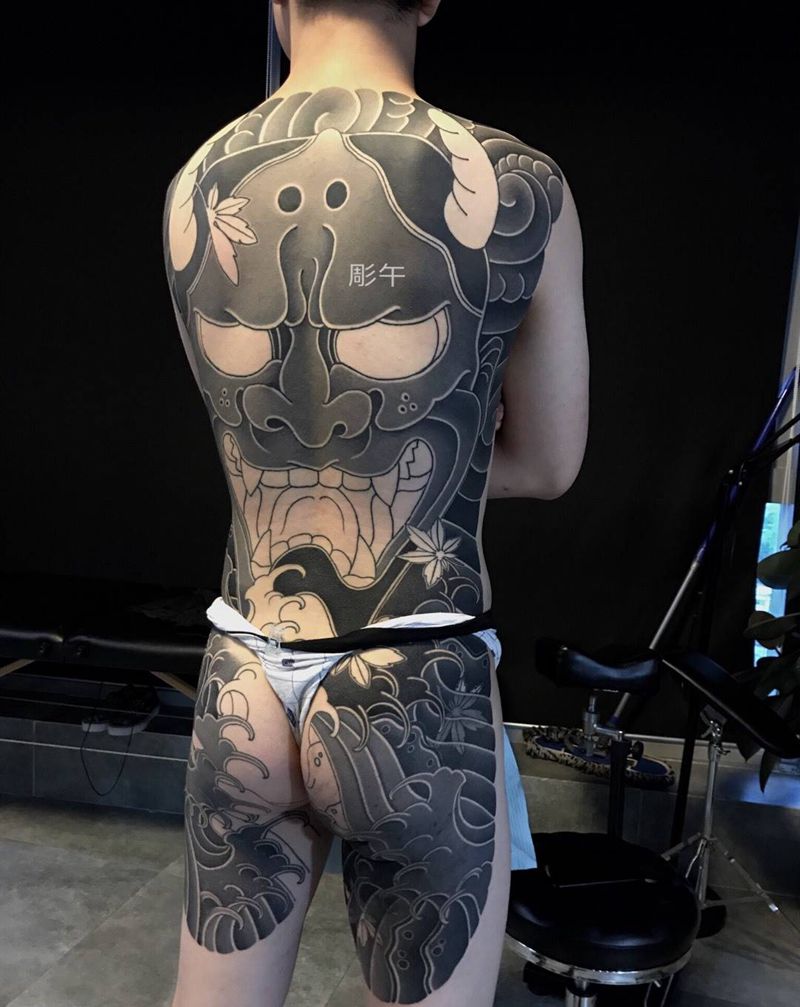 未完成～纹身图片