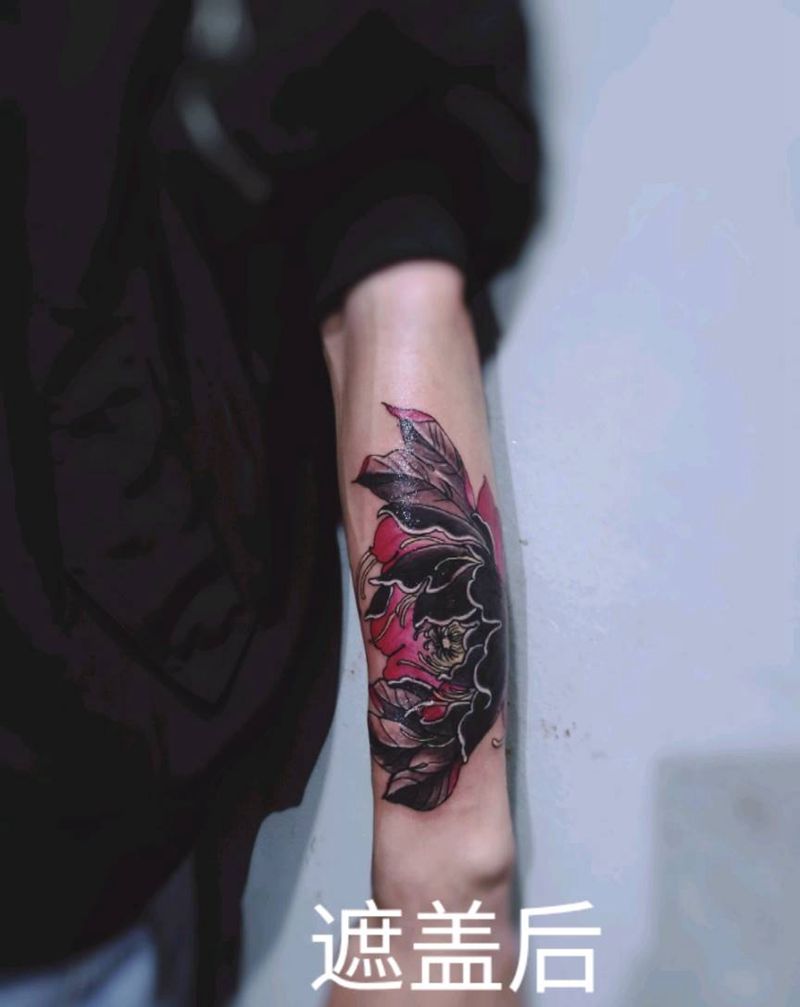 失败纹身疤痕遮盖纹身图片