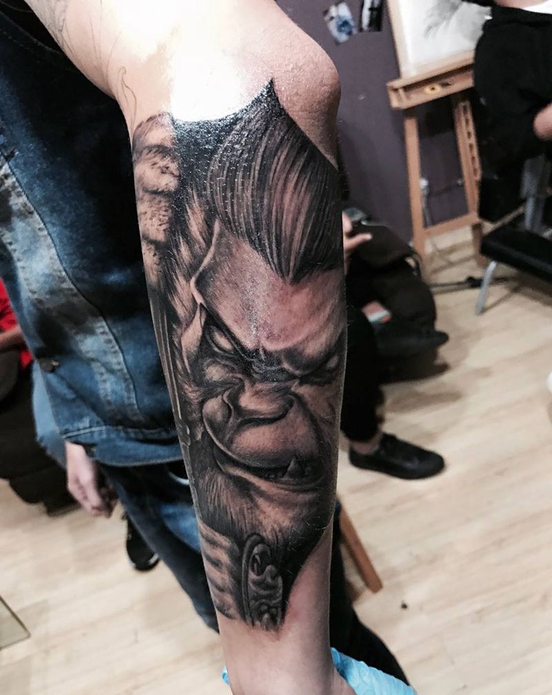 一生所爱纹身图片_手部手臂新传统欧美写实纹身图案