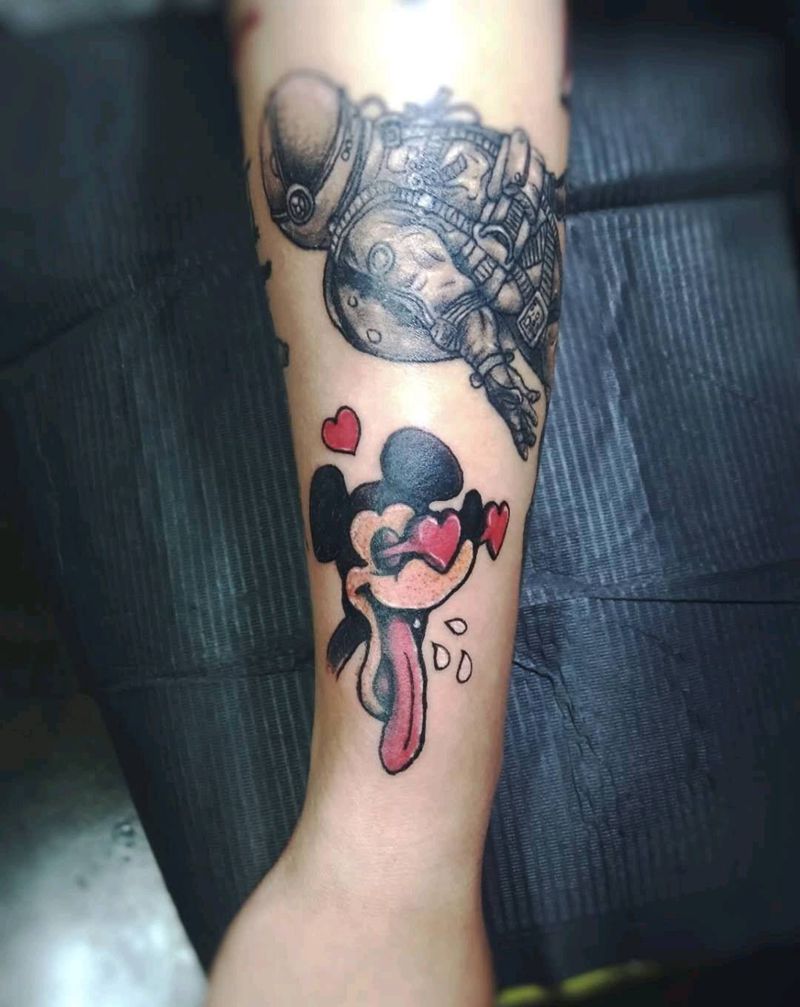 欧美小图 拼接花臂