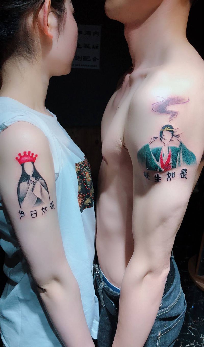 情侣纹身纹身图片