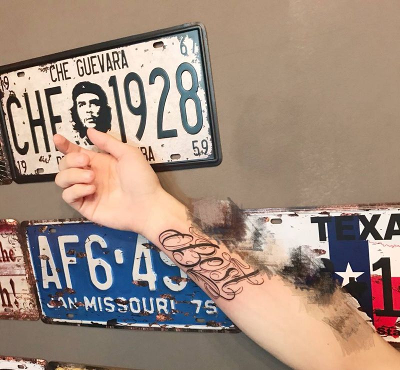 其卡诺纹身图片