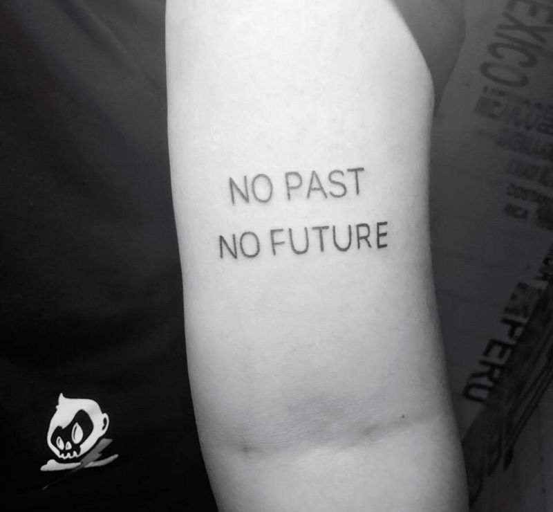 英文纹身图片_成品字符手臂纹身图案