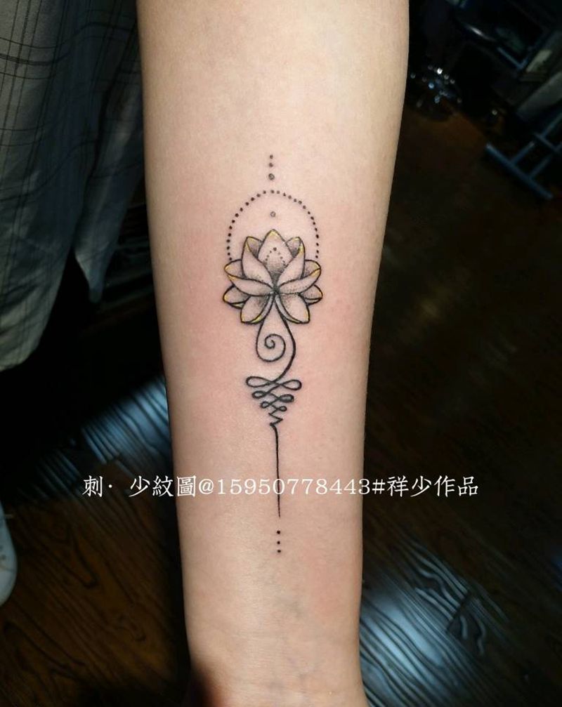 小清新纹身图片_手臂几何纹身图案