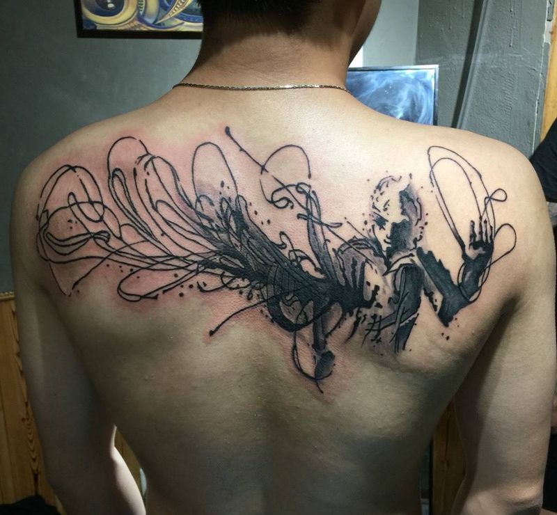 后背纹身纹身图片