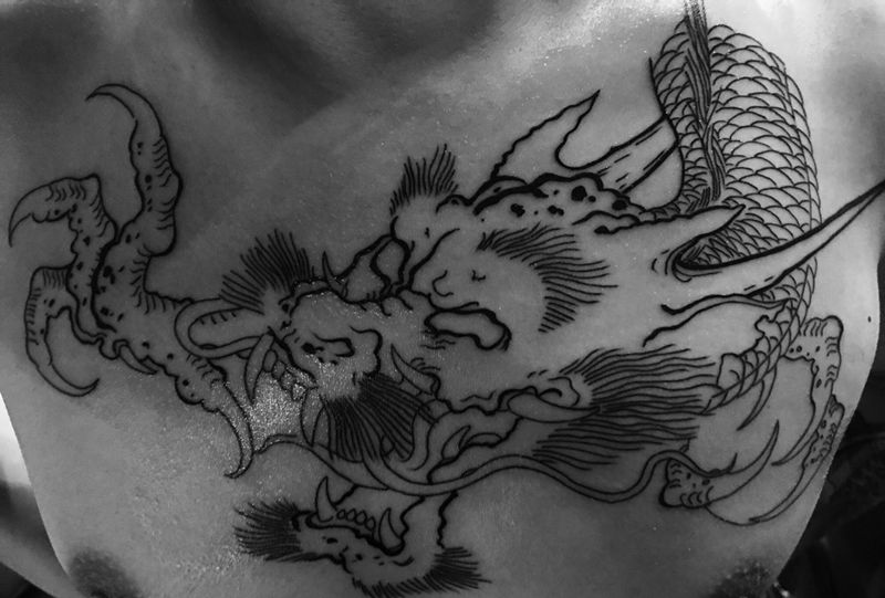 未完成 明天继续纹身图片