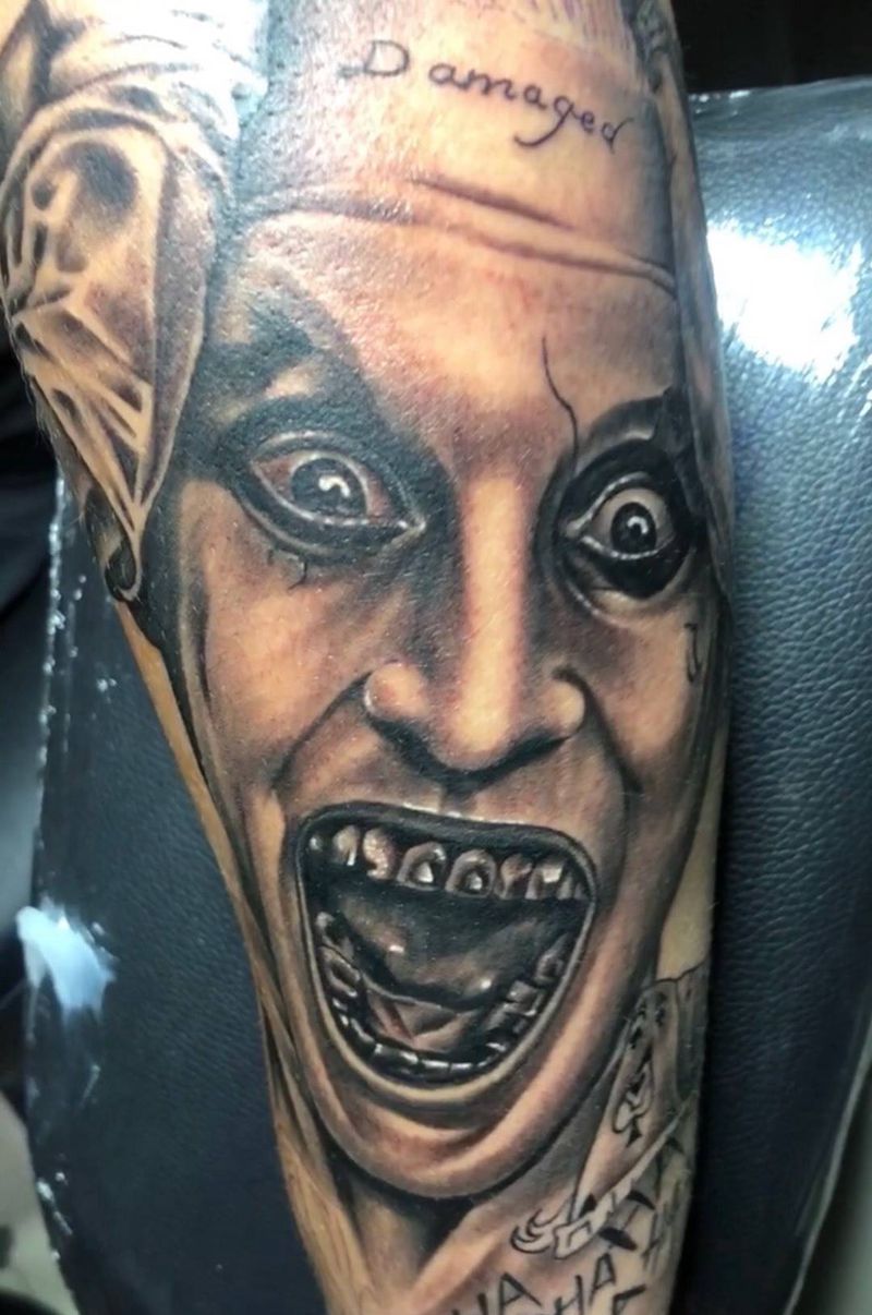 小丑纹身图片